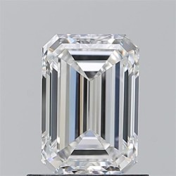 Diament szlif szmaragdowy, 1.01ct, VS2, F, GIA 1545034334