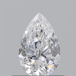 Diament szlif gruszkowy, 0.5ct, SI2, D, GIA 2547114624