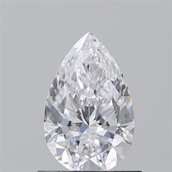 Diament szlif gruszkowy, 0.81ct, VS2, D, GIA 6532758463