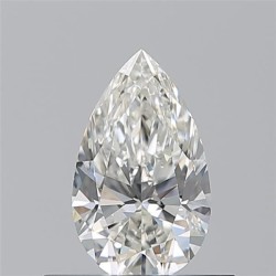 Diament szlif gruszkowy, 0.5ct, VS1, I, GIA 5232799666