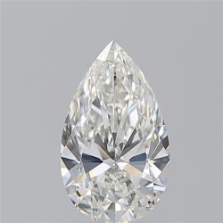Diament szlif gruszkowy, 0.51ct, SI1, H, GIA 1548110745