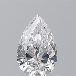 Diament szlif gruszkowy, 0.71ct, VS2, D, GIA 6237801007
