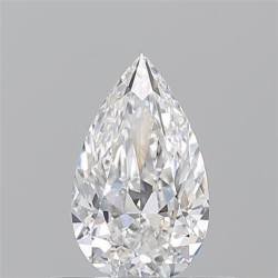 Diament szlif gruszkowy, 0.5ct, VVS2, E, GIA 2235801218