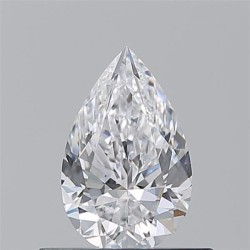 Diament szlif gruszkowy, 0.53ct, VS2, D, GIA 2235801191