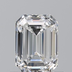 Diament szlif szmaragdowy, 0.72ct, VVS1, E, GIA 2544110625