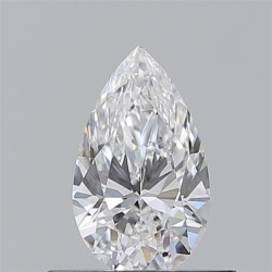 Diament szlif gruszkowy, 0.5ct, VVS2, E, GIA 2231801217