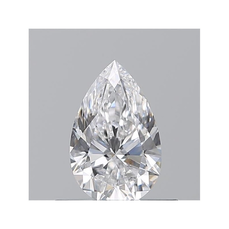 Diament szlif gruszkowy, 0.5ct, VS2, D, GIA 1232801280