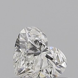 Diament serce, 0.5ct, VS2, G, GIA 7546110610