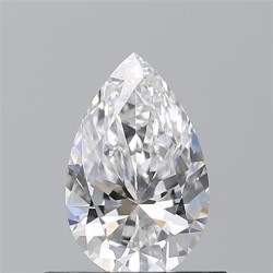 Diament szlif gruszkowy, 0.56ct, VVS2, D, GIA 2231801287