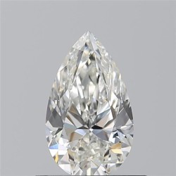 Diament szlif gruszkowy, 0.7ct, VS2, H, GIA 6542111212