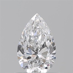 Diament szlif gruszkowy, 0.59ct, VS1, D, GIA 6545124964