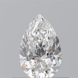 Diament szlif gruszkowy, 0.5ct, SI1, F, GIA 2548123987