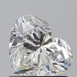 Diament serce, 0.92ct, VS1, I, GIA 5536902800