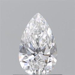 Diament szlif gruszkowy, 0.56ct, VVS2, E, GIA 2544124530