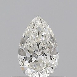 Diament szlif gruszkowy, 0.51ct, VVS1, H, GIA 1545127918