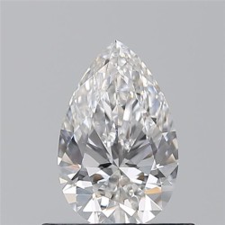 Diament szlif gruszkowy, 0.61ct, VS2, E, GIA 5543142551
