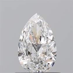 Diament szlif gruszkowy, 0.7ct, VVS1, E, GIA 2547143092