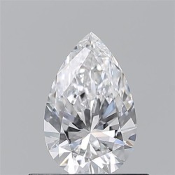 Diament szlif gruszkowy, 0.51ct, VVS1, D, GIA 7541124684