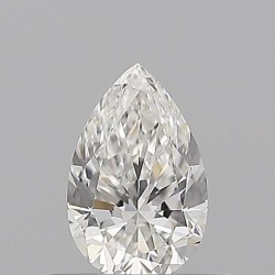 Diament szlif gruszkowy, 0.5ct, VVS2, F, GIA 6545124000