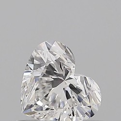 Diament serce, 0.56ct, VVS2, E, GIA 7548122678