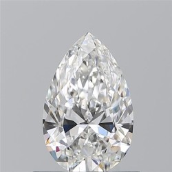 Diament szlif gruszkowy, 0.71ct, VS2, F, GIA 6545124920