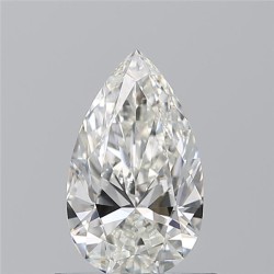 Diament szlif gruszkowy, 0.71ct, VS2, H, GIA 5543124579