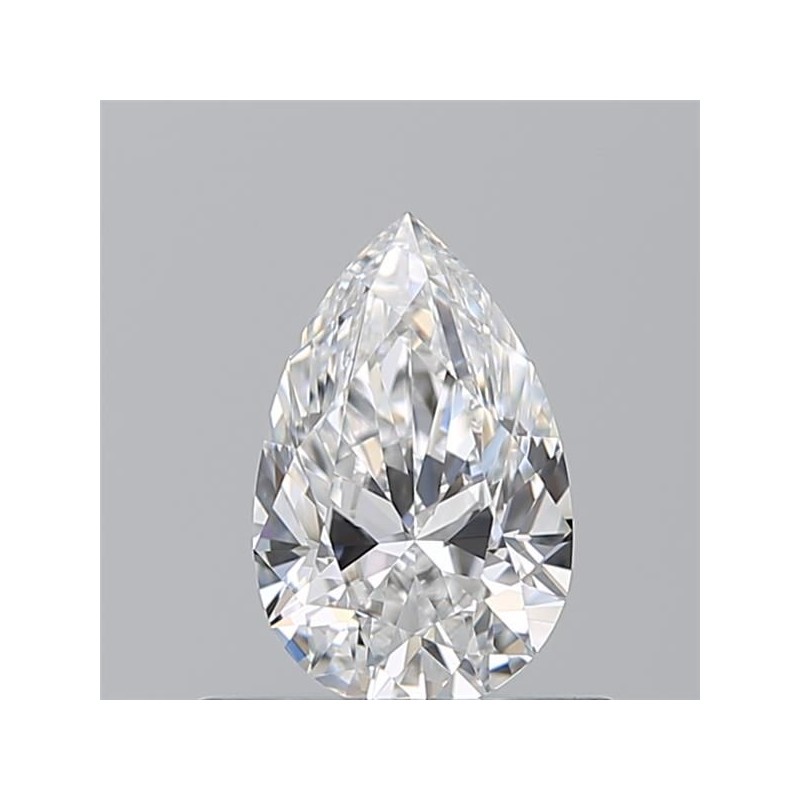 Diament szlif gruszkowy, 0.6ct, VVS2, E, GIA 6541143046