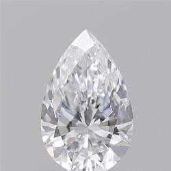 Diament szlif gruszkowy, 0.7ct, VS2, D, GIA 7546142980