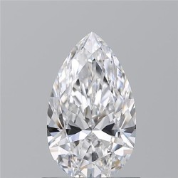 Diament szlif gruszkowy, 0.92ct, SI1, D, GIA 6542138962