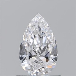 Diament szlif gruszkowy, 0.73ct, VS2, D, GIA 5543124388