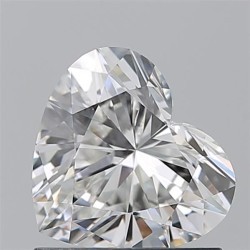 Diament serce, 0.92ct, VS1, H, GIA 7541122604