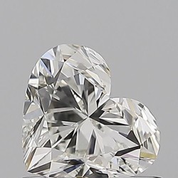 Diament serce, 0.73ct, VVS1, H, GIA 6545122073