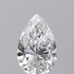 Diament szlif gruszkowy, 0.76ct, VS1, E, GIA 7541142058