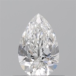Diament szlif gruszkowy, 0.5ct, VS1, F, GIA 5546141346