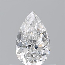 Diament szlif gruszkowy, 0.52ct, VS1, E, GIA 6541142307