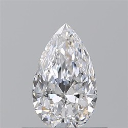 Diament szlif gruszkowy, 0.5ct, VS1, D, GIA 3545141694