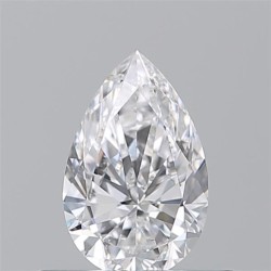 Diament szlif gruszkowy, 0.5ct, VS2, D, GIA 1543141718