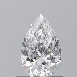 Diament szlif gruszkowy, 0.75ct, VS2, D, GIA 6542143159