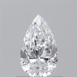 Diament szlif gruszkowy, 0.7ct, VS1, D, GIA 7541142038