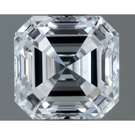 Diament szlif szmaragdowy kwadratowy, 0.96ct, VS2, D, GIA 7536994859