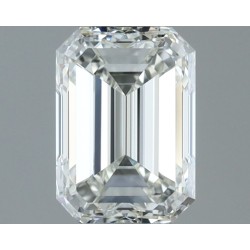 Diament szlif szmaragdowy, 0.7ct, VVS1, H, IGI 732583488