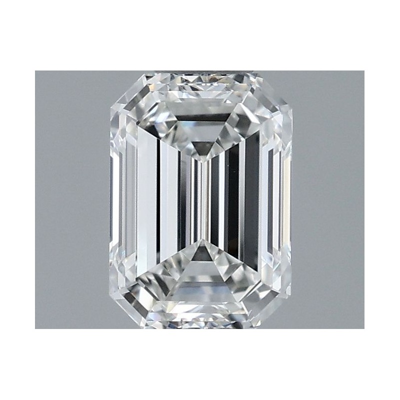 Diament szlif szmaragdowy, 0.6ct, VVS2, G, GIA 6532520319