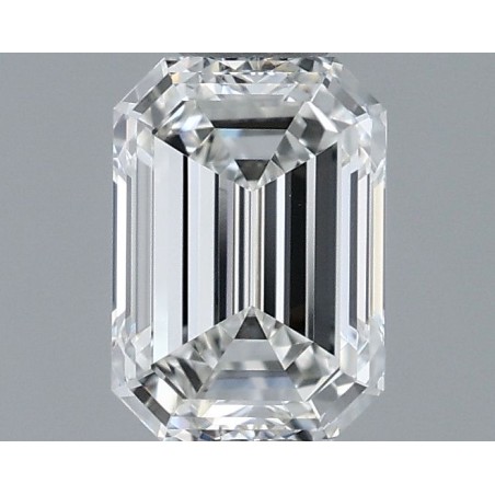 Diament szlif szmaragdowy, 0.6ct, VVS2, G, GIA 6532520319