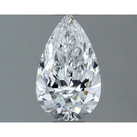 Diament szlif gruszkowy, 1ct, VS2, D, GIA 2544234143