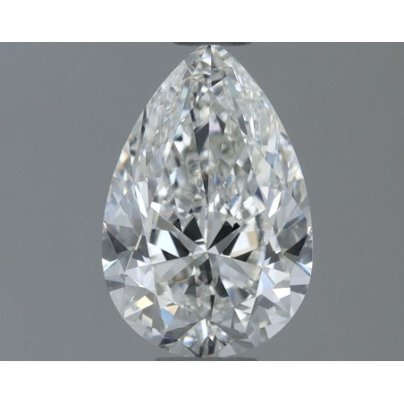 Diament szlif gruszkowy, 1ct, VS2, H, GIA 5543234258