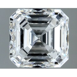 Diament szlif szmaragdowy kwadratowy, 1.5ct, VS1, F, GIA 7538506376
