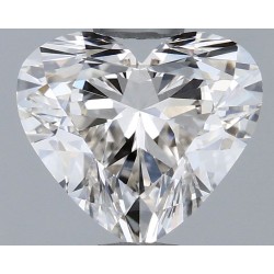 Diament serce, 0.7ct, VVS2, H, IGI 713541148