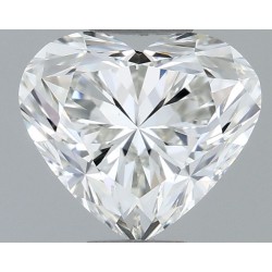 Diament serce, 0.72ct, VS1, I, GIA 2536908086