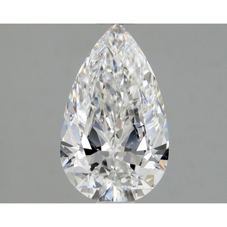 Diament szlif gruszkowy, 1.01ct, VVS2, E, GIA 7548035418