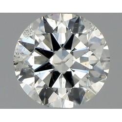 Diament szlif okrągły, 1ct, SI2, I, HRD 250000223423